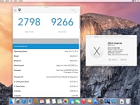 Zrzut ekranu 2015-05-16 o 18.09.33  Macstorm Cube EC z procesorem Intel Core i5-2400 3.1 GHz. Test programem Geekbench 3.1.6 . Najnowsza wersja systemu Mac OS X Yosemite 10.10.3 .